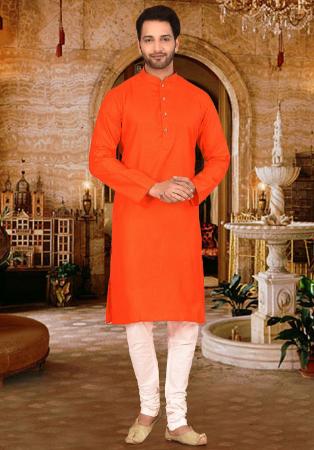 Picture of Pretty Cotton Tomato Kurtas