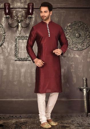 Picture of Amazing Silk Brown Kurtas