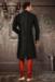 Picture of Bewitching Silk Black Kurtas