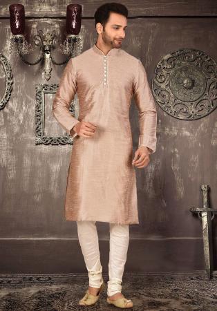 Picture of Amazing Silk Tan Kurtas