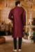 Picture of Elegant Silk Brown Kurtas