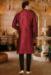 Picture of Fascinating Silk Indian Red Kurtas