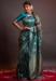 Picture of Delightful Silk Dark Cyan Saree