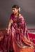 Picture of Ideal Silk Indian Red Saree