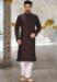 Picture of Elegant Silk Black Kurtas