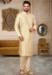 Picture of Comely Silk Pale Golden Rod Kurtas