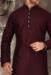 Picture of Wonderful Silk Saddle Brown Kurtas