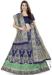 Picture of Alluring Silk Dark Slate Blue Lehenga Choli