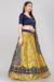 Picture of Fine Silk Khaki Lehenga Choli