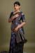 Picture of Alluring Silk Dark Slate Blue Saree