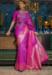 Picture of Graceful Silk Purple Saree