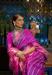 Picture of Graceful Silk Purple Saree