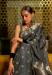 Picture of Gorgeous Silk Dim Gray Saree