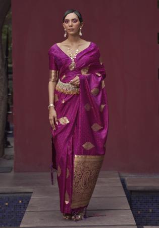 Picture of Sublime Silk Brown Saree