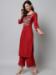 Picture of Superb Rayon Fire Brick Kurtis & Tunic