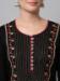 Picture of Fine Cotton Black Readymade Salwar Kameez