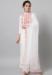 Picture of Shapely Cotton White Readymade Salwar Kameez