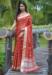 Picture of Ravishing Organza Brown Saree