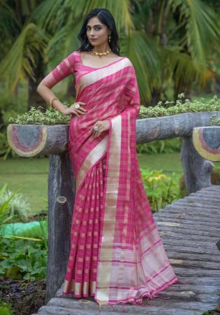 Picture of Ideal Organza Rosy Brown Saree