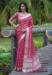 Picture of Ideal Organza Rosy Brown Saree