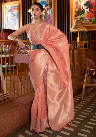 Picture of Appealing Silk Light Coral Saree