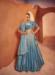 Picture of Statuesque Synthetic Cadet Blue Lehenga Choli