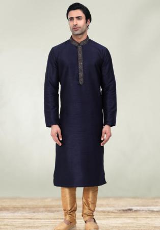 Picture of Beauteous Silk Dark Slate Grey Kurtas