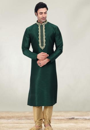 Picture of Pleasing Silk Dark Slate Grey Kurtas