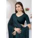 Picture of Taking Georgette Dark Slate Grey Saree