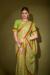 Picture of Resplendent Georgette Dark Khaki Saree