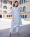 Picture of Taking Crepe Light Steel Blue Kurtis & Tunic