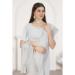 Picture of Resplendent Georgette Ghost White Saree