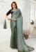 Picture of Comely Organza Slate Grey Saree