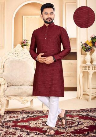 Picture of Taking Cotton Brown Kurtas