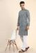 Picture of Charming Cotton Slate Grey Kurtas