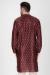 Picture of Enticing Silk Maroon Kurtas