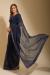 Picture of Fine Georgette Navy Blue Saree