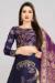 Picture of Marvelous Silk Navy Blue Lehenga Choli