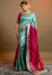 Picture of Fascinating Silk Cadet Blue Saree