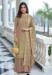 Picture of Georgette Dark Grey Straight Cut Salwar Kameez