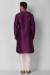 Picture of Shapely Silk Purple Kurtas