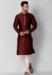 Picture of Wonderful Silk Maroon Kurtas