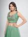 Picture of Chiffon & Silk Dark Sea Green Lehenga Choli