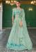 Picture of Ideal Georgette Dark Sea Green Lehenga Choli