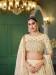 Picture of Grand Georgette Beige Lehenga Choli