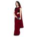 Picture of Radiant Georgette Maroon Saree