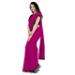 Picture of Ideal Georgette Medium Violet Red Saree