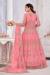 Picture of Comely Net Pale Violet Red Anarkali Salwar Kameez