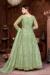 Picture of Radiant Net Dark Sea Green Anarkali Salwar Kameez