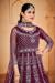 Picture of Beauteous Net Saddle Brown Anarkali Salwar Kameez